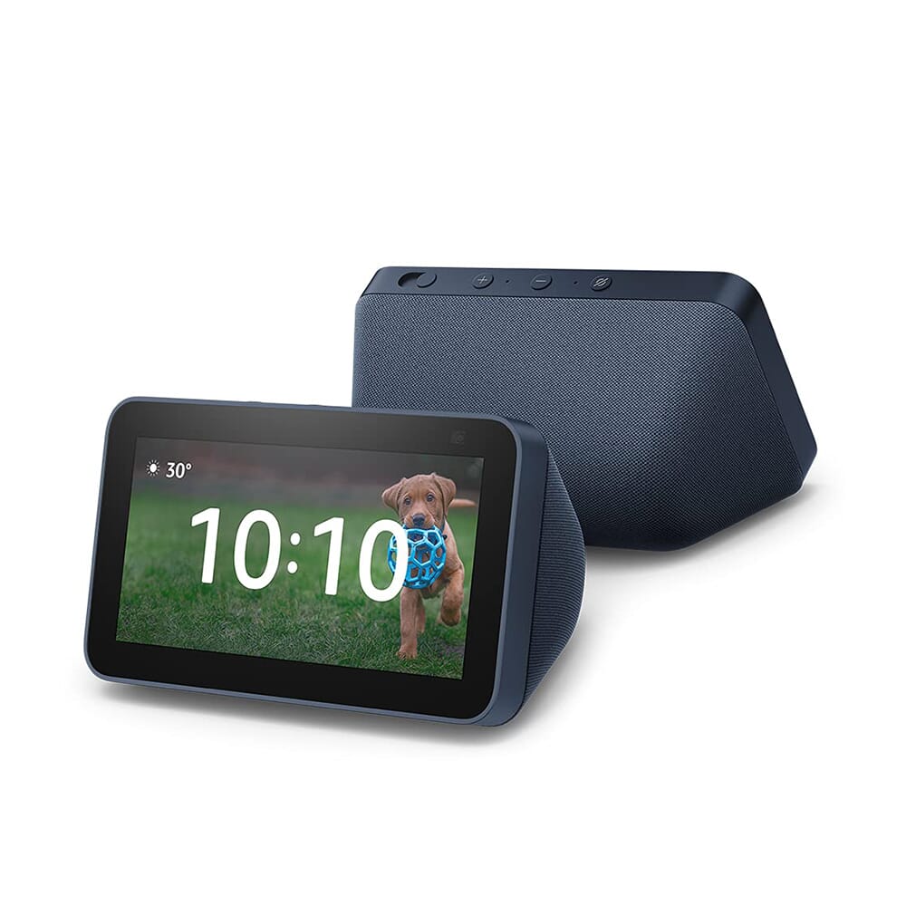 Amazon Echo Show 5 (2nd Gen) - Smart speaker with 5.5" screen, crisp sound and Alexa - Blue